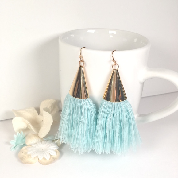 Boho Tassel Drop Dangle Earrings - Picture 3 of 9
